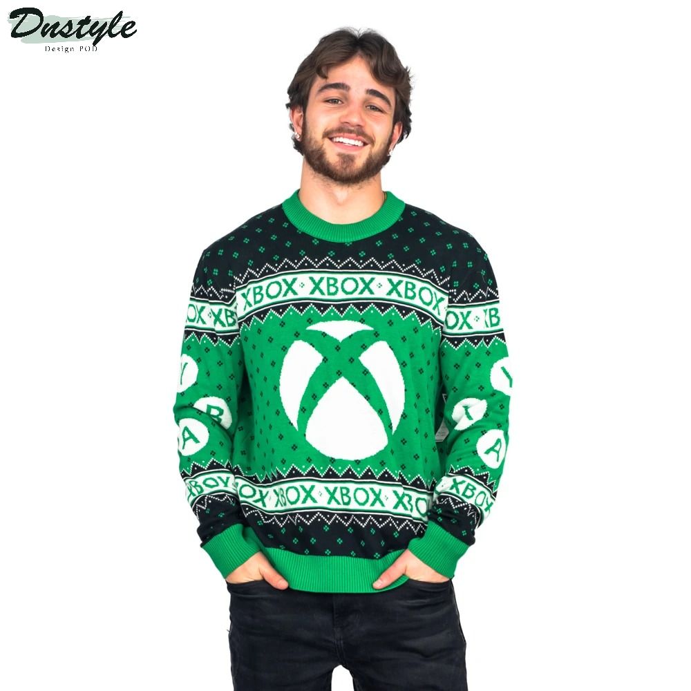 Xbox Big X Ugly Christmas Sweater 1