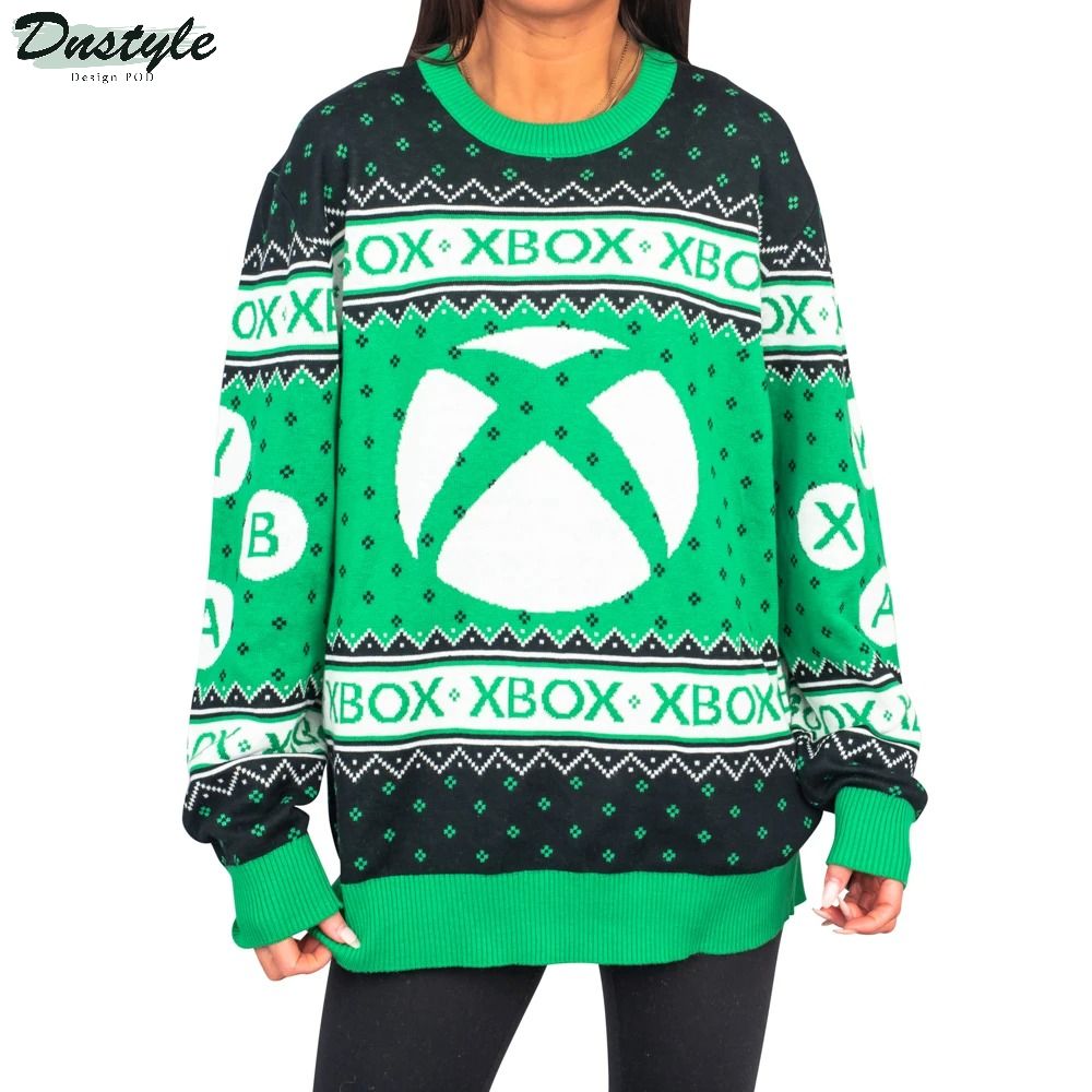 Xbox Big X Ugly Christmas Sweater 3