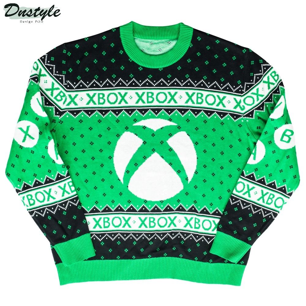Xbox Big X Ugly Christmas Sweater