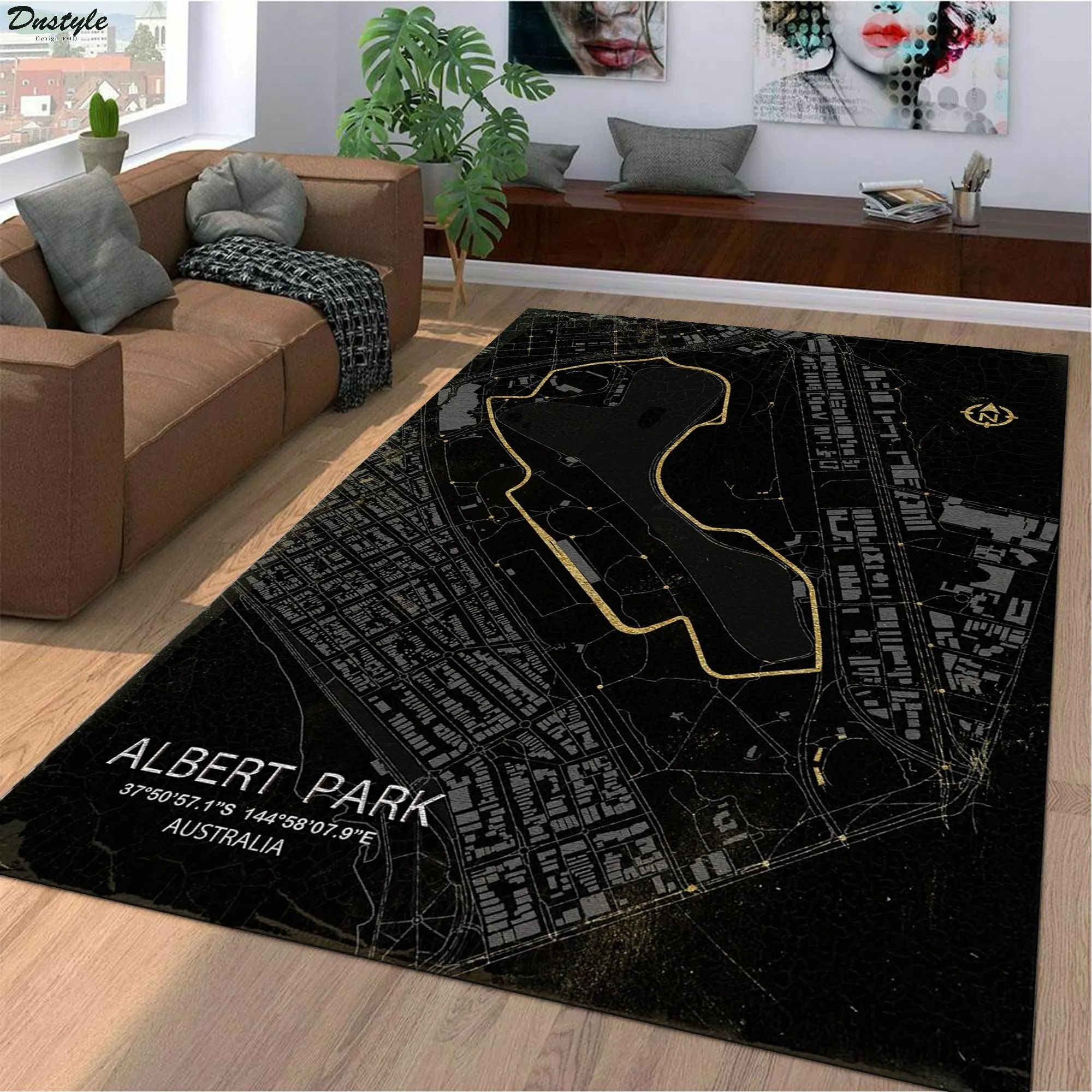 Albert park f1 track rug