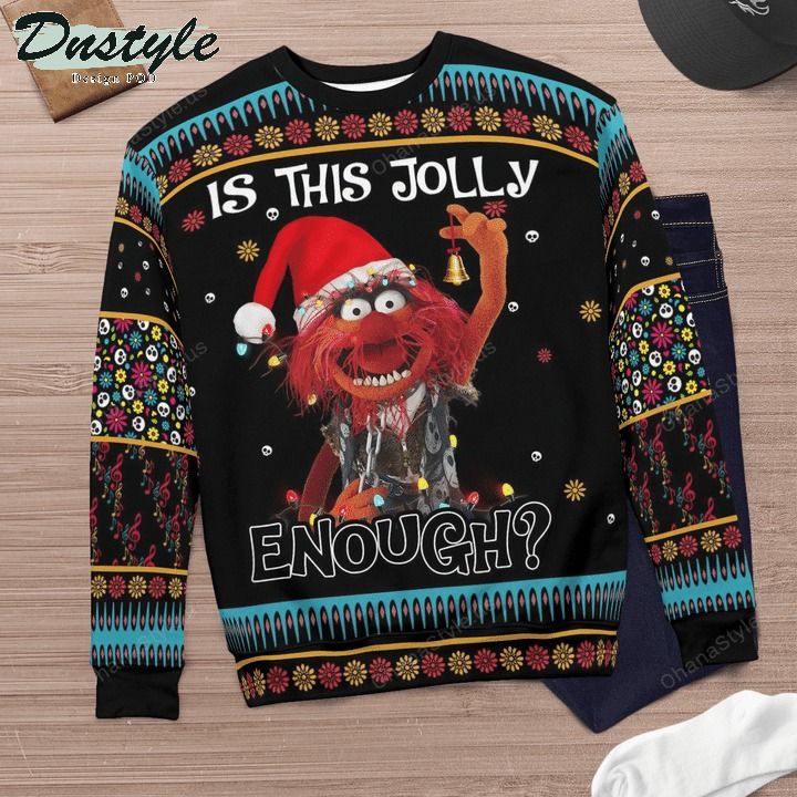 Animal muppet is this jolly enough ugly christmas sweater 2