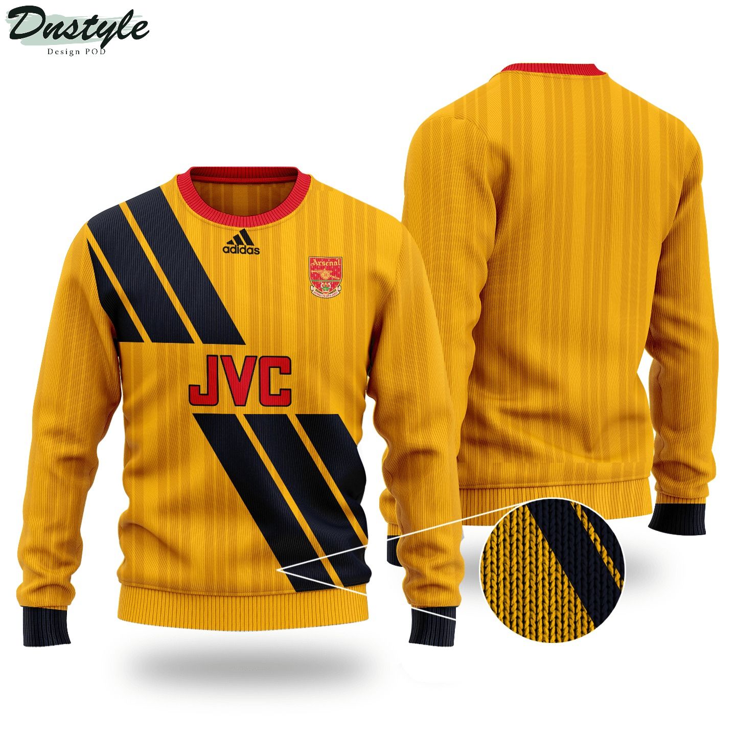 Arsenal JVC ugly sweater