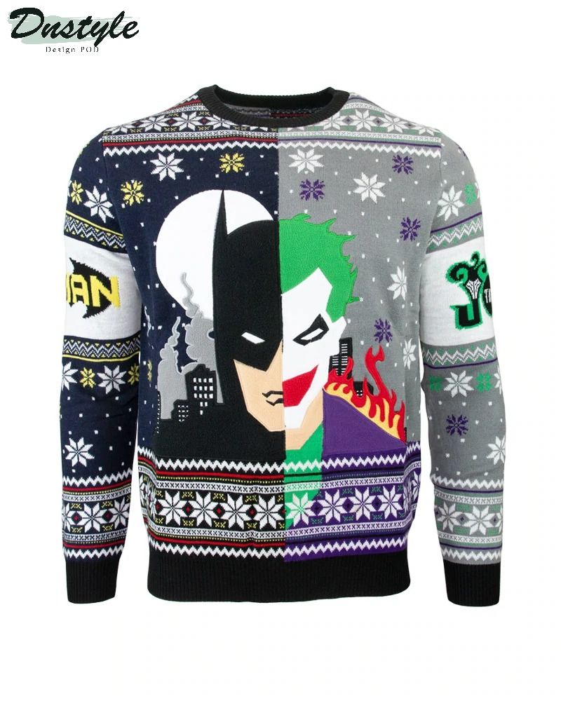 Batman Vs Joker Ugly Sweater