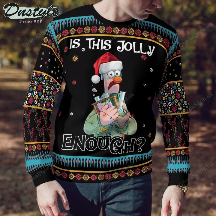 Beaker muppet is this jolly enough ugly christmas sweater 1