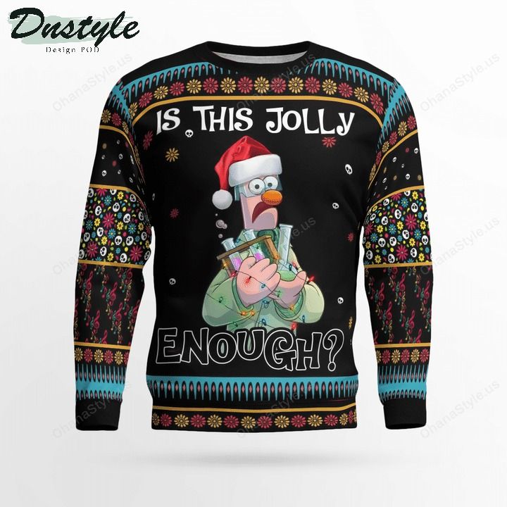 Beaker muppet is this jolly enough ugly christmas sweater 3
