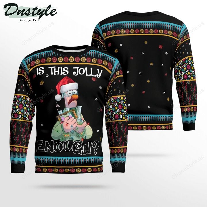 Beaker muppet is this jolly enough ugly christmas sweater