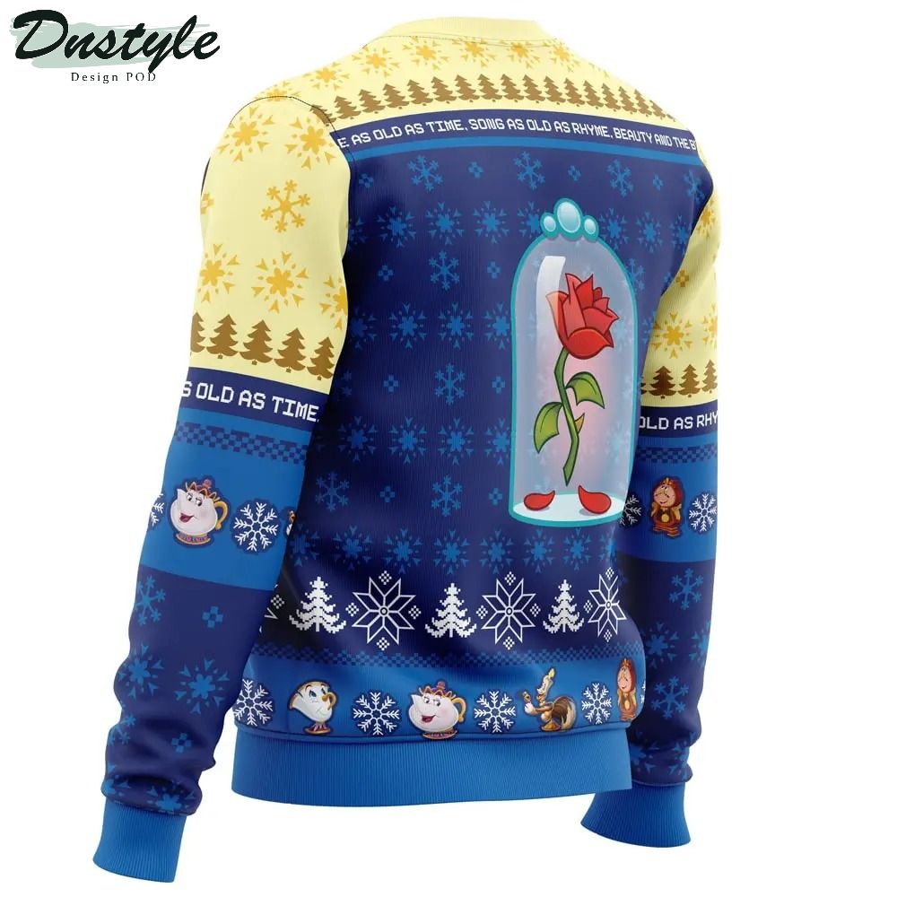 Beauty and the Beast Disney Ugly Christmas Sweater 2
