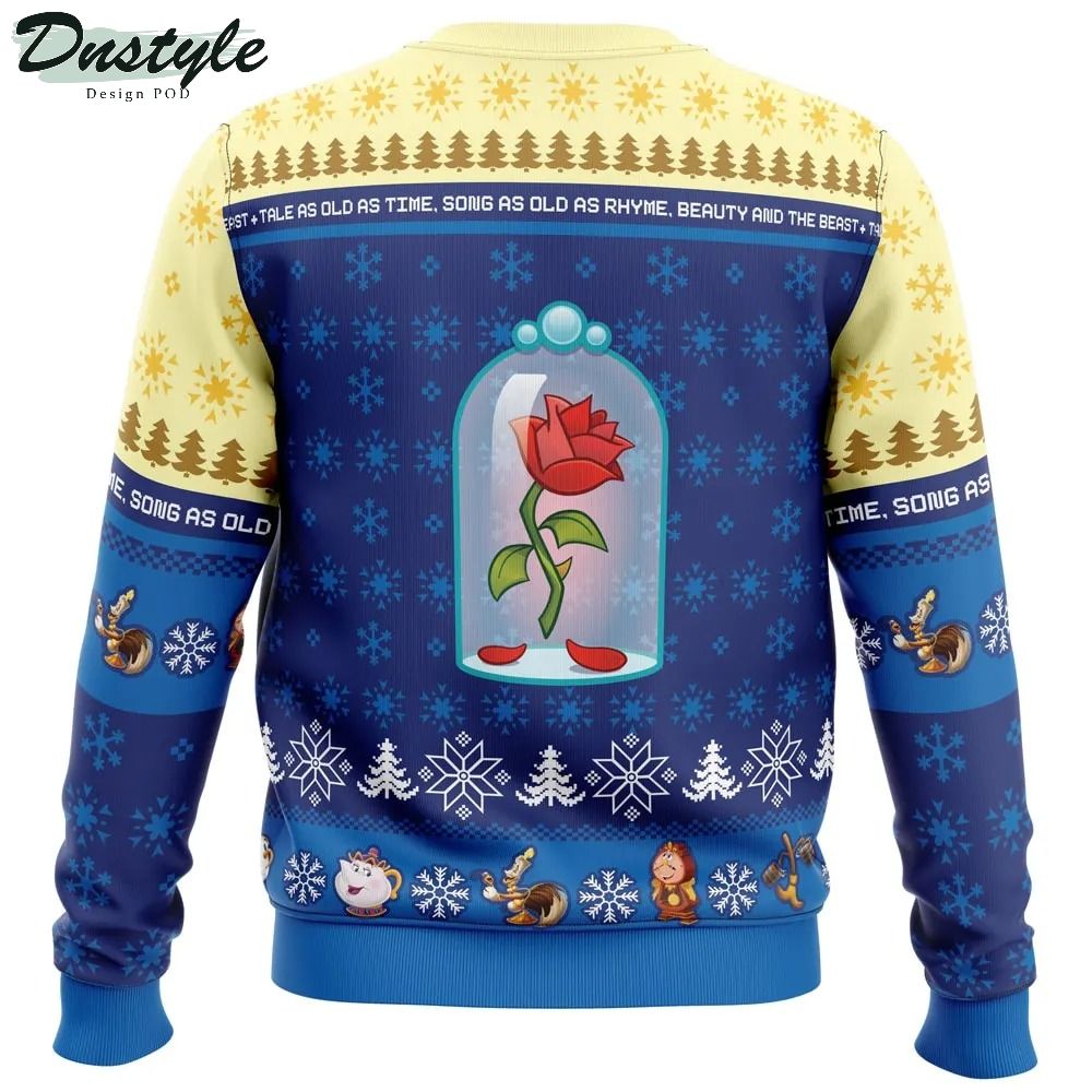 Beauty and the Beast Disney Ugly Christmas Sweater 3