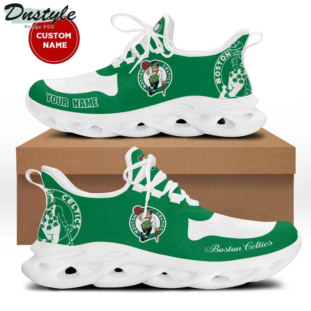 Boston Celtics NBA Custom Name Max Soul Sneaker