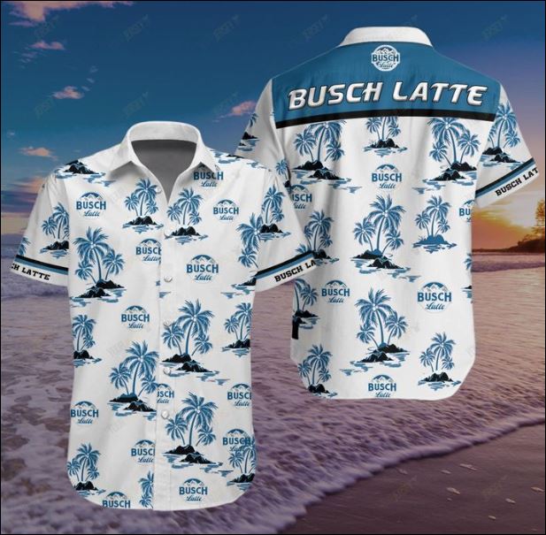Busch Latte Hawaiian 3D shirt