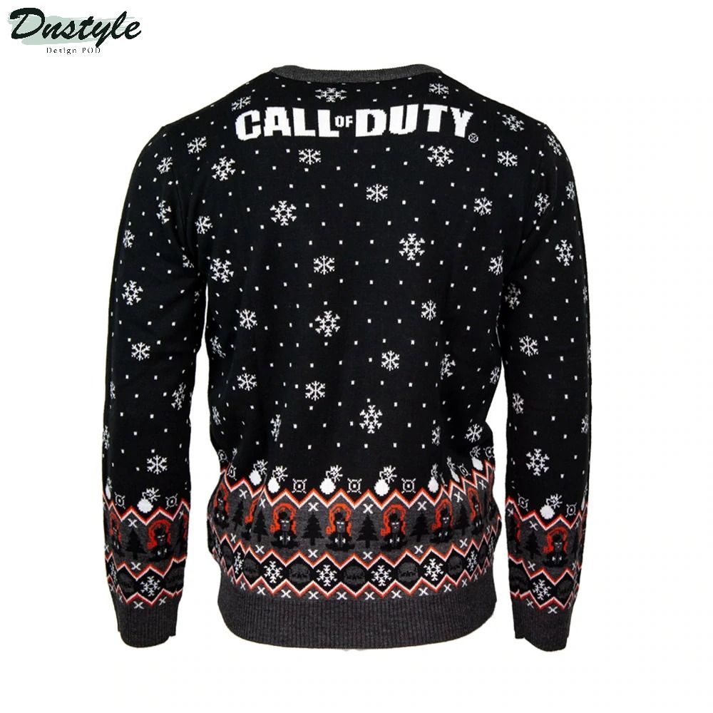 Call Of Duty Monkey Bomb Clang Clang Bang Ugly Sweater 3