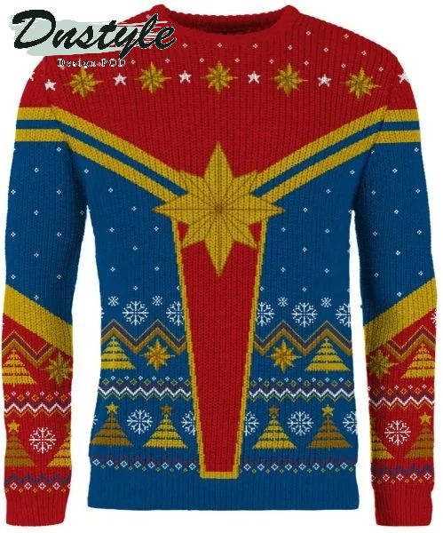 Captain Marvel Festive Is A Good Look For You Ugly Christmas Sweater