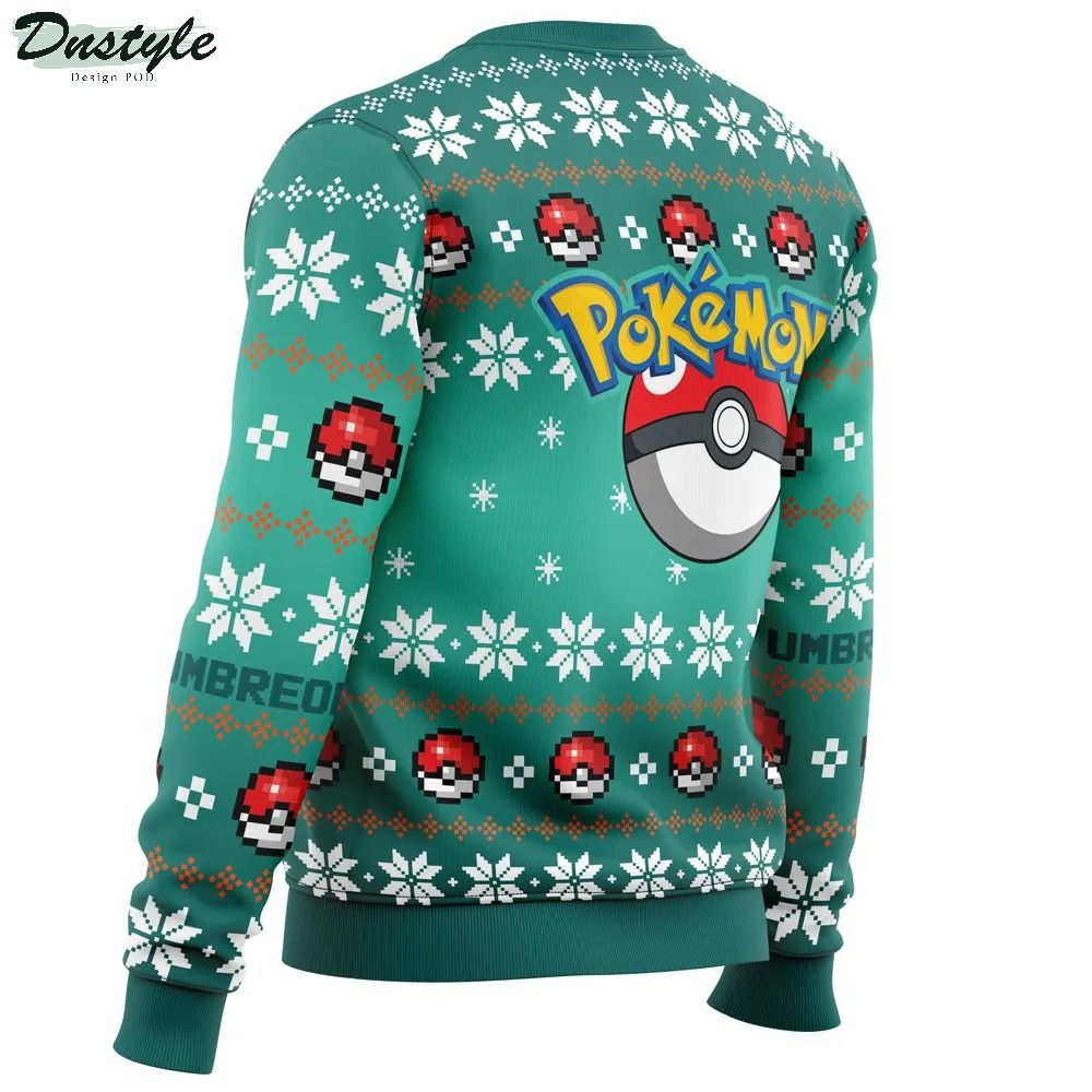 Christmas Umbreon Pokemon Ugly Christmas Sweater 2