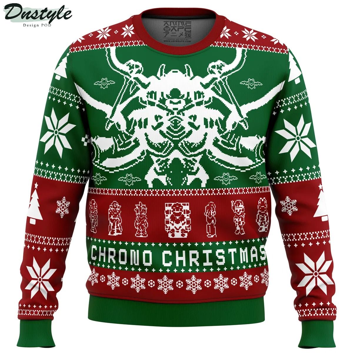 Chrono Trigger Chrono Christmas Ugly Christmas Sweater