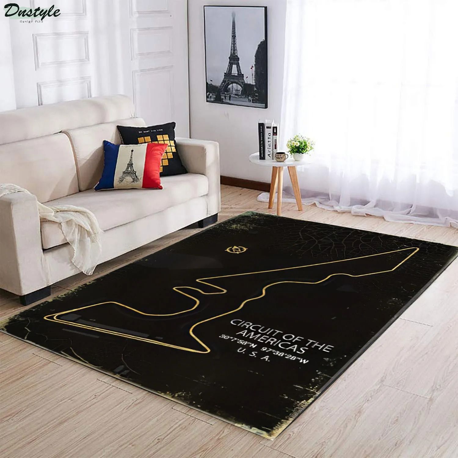 Circuit of the americas F1 track rug 2