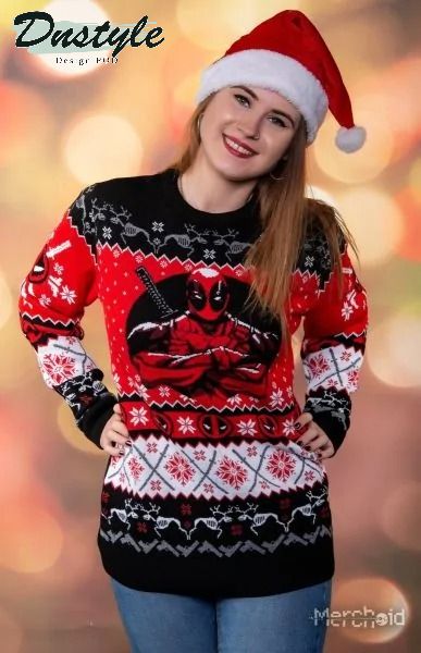 Deadpool Ugly Christmas Sweater 2