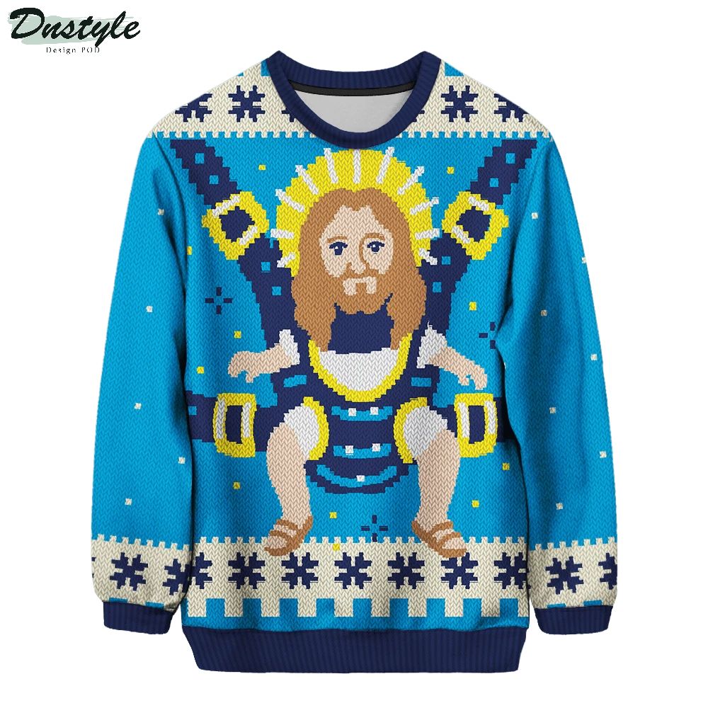 Dear Lord Baby Jesus Ugly Christmas Sweater