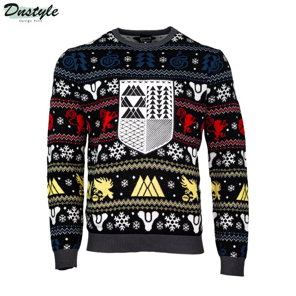 Destiny Fairisle ugly christmas sweater