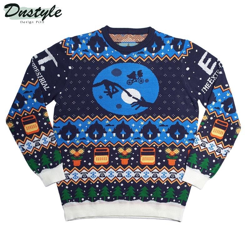 ET the Extra-Terrestrial ugly sweater