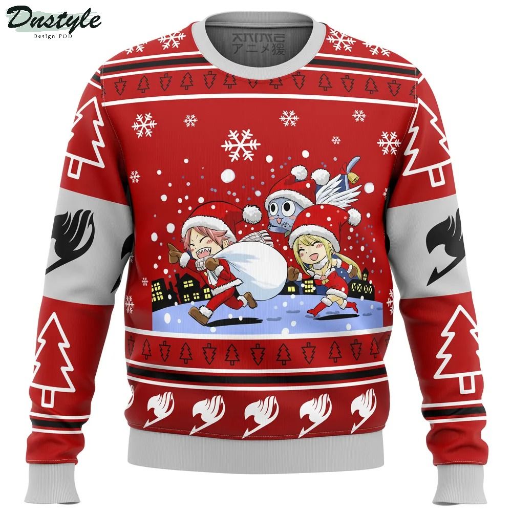Fairy Tail Chibi XMAS Ugly Christmas Sweater