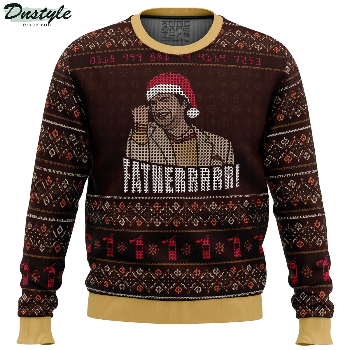 Fatherrrr The IT Crowd Ugly Christmas Sweater
