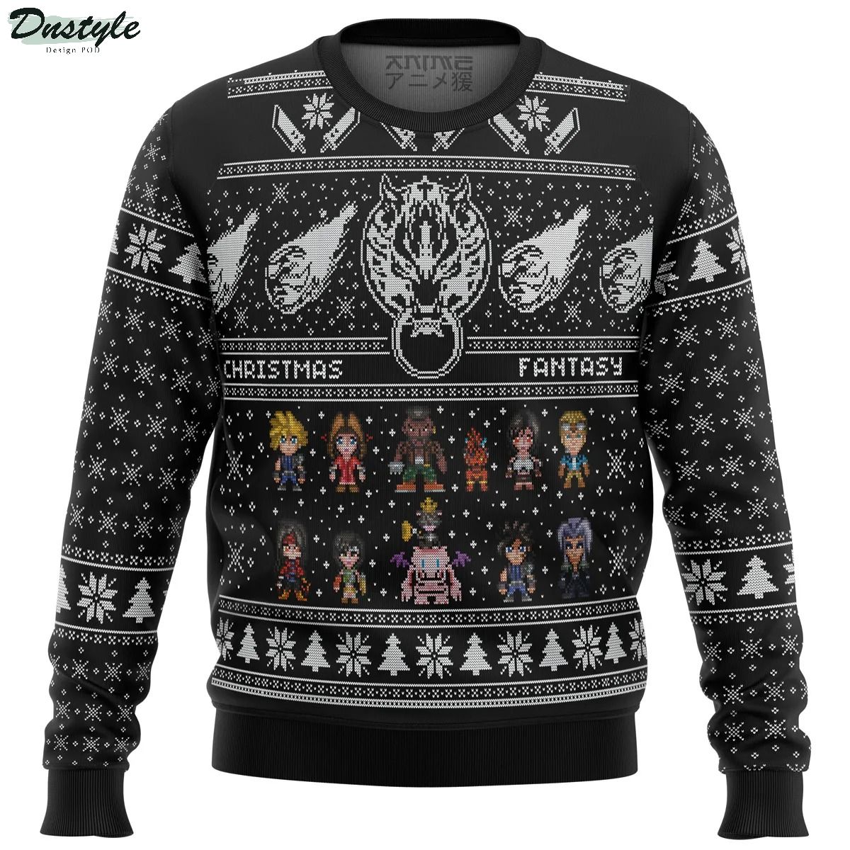 Final Fantasy 7 VII FF7 Ugly Christmas Sweater
