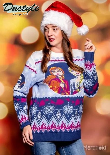 Frozen Let It Snow Ugly Christmas Sweater 1