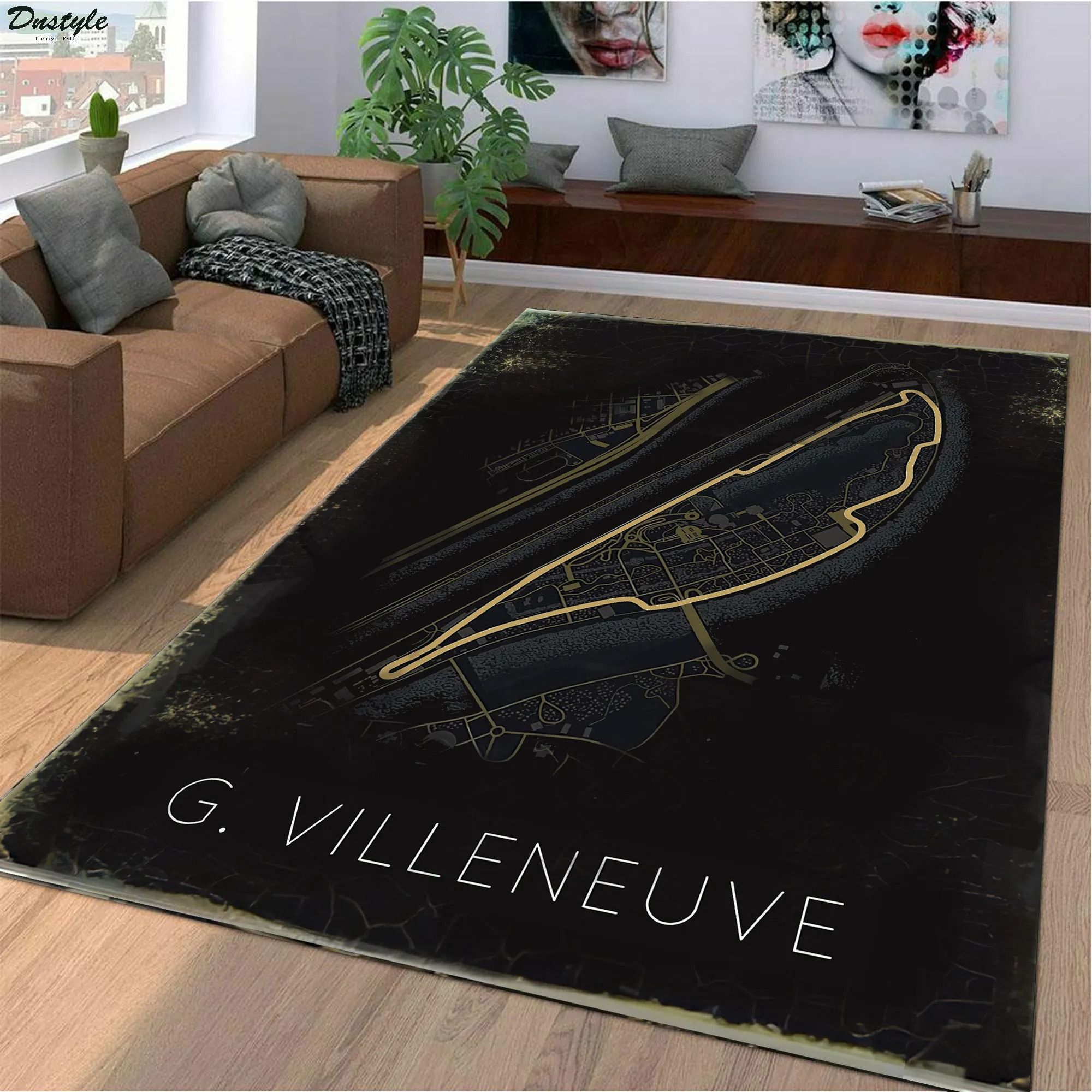 G villanueva f1 track rug