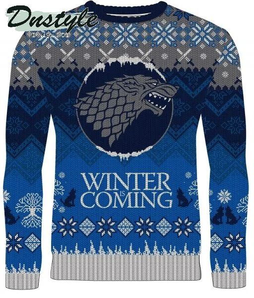 Game Of Thrones Winter Is Coming Stark Ugly Christmas Sweater
