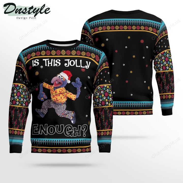 Gonzo muppet is this jolly enough ugly christmas sweater