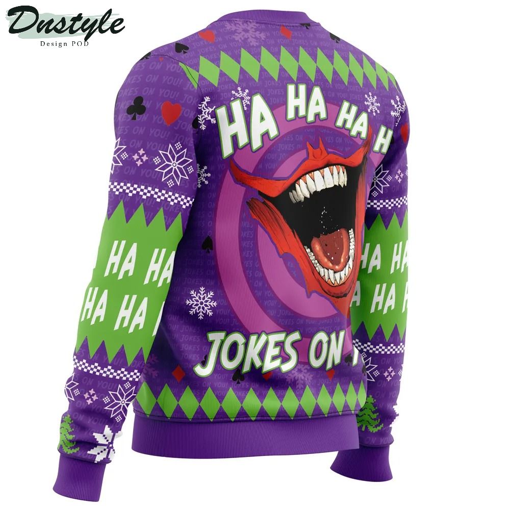 Ha ha ha happy Christmas Joker Christmas Sweater 1