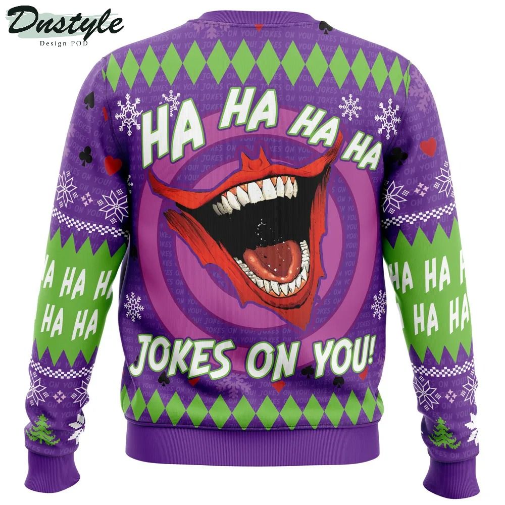 Ha ha ha happy Christmas Joker Christmas Sweater 2