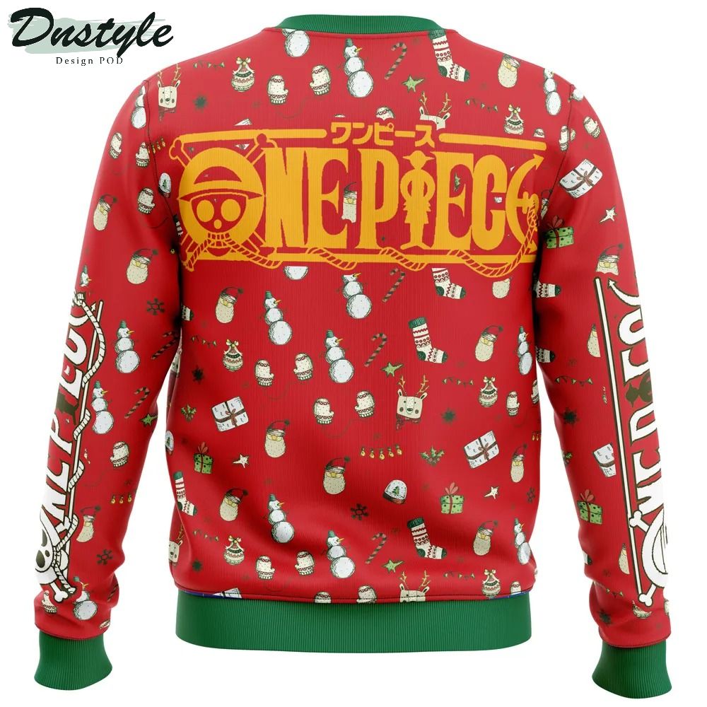 Happy Holidays One Piece Ugly Christmas Sweater 2