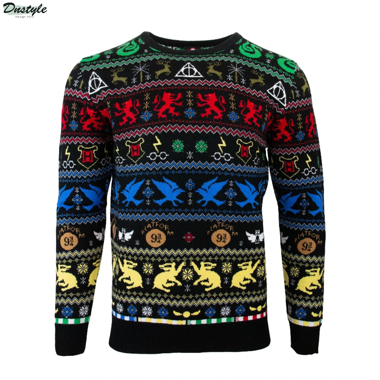 Harry Potter Houses Ugly Sweater