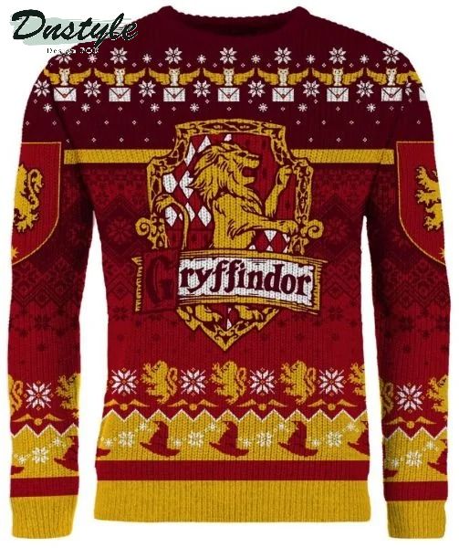 Harry Potter Ten Gifts To Gryffindor Ugly Christmas Sweater