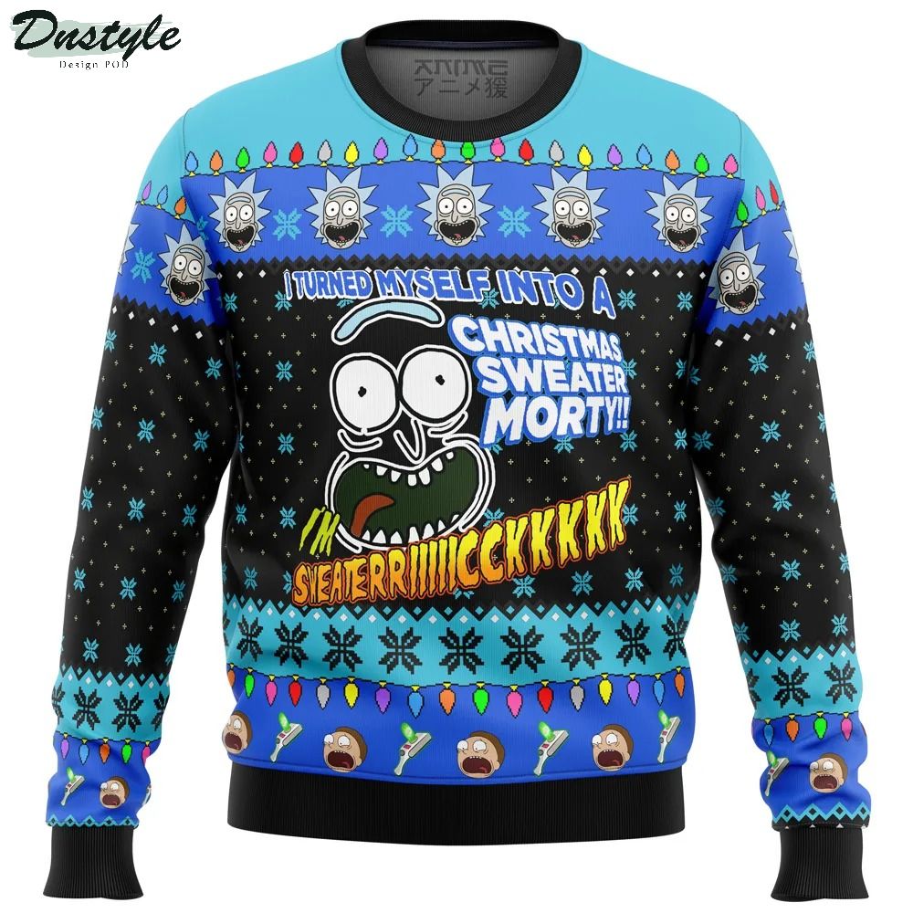 I’m Sweater Rick Rick And Morty Ugly Christmas Sweater