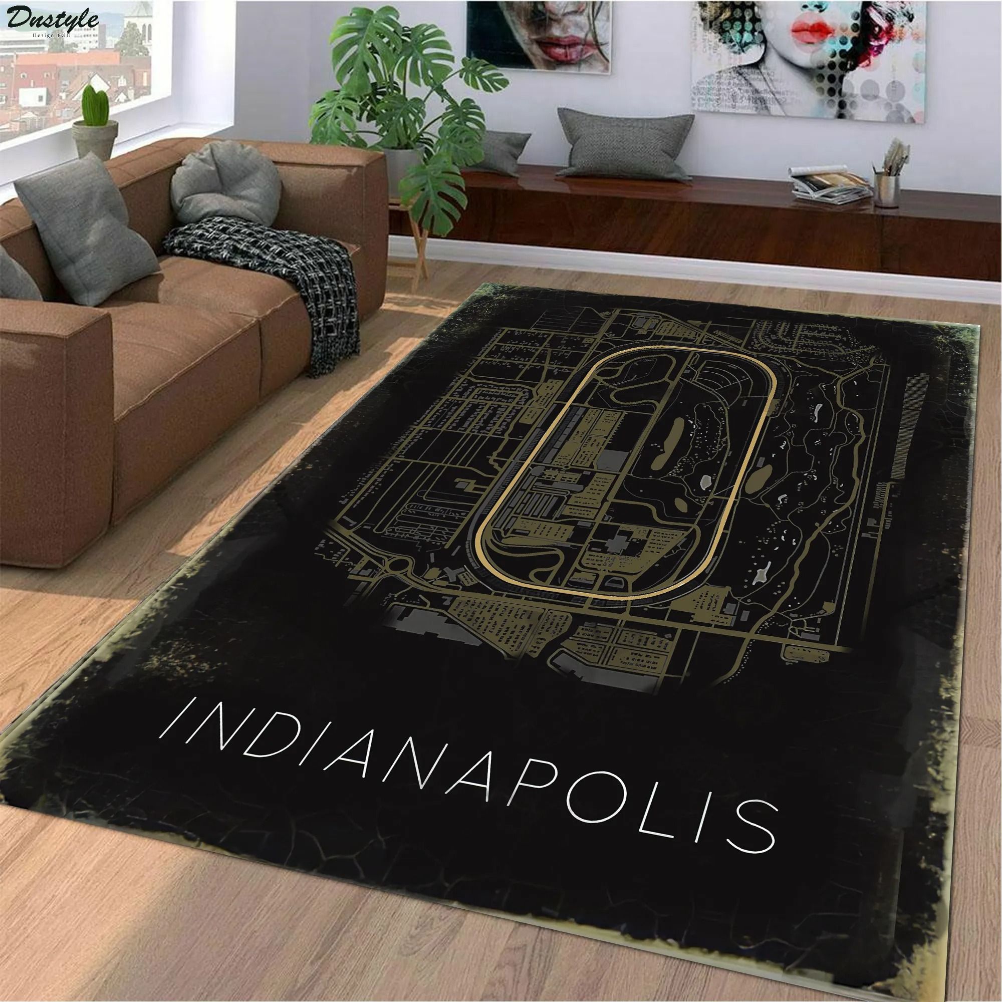 Indianapolis f1 track rug