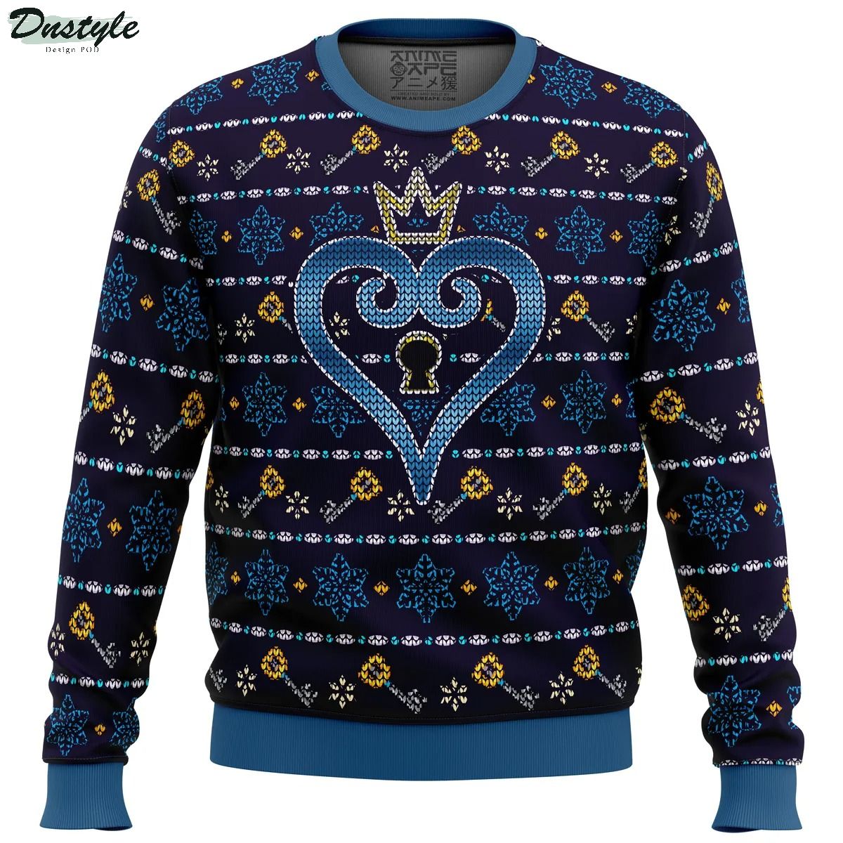 Keyblade Sora Kingdom Hearts Ugly Christmas Sweater