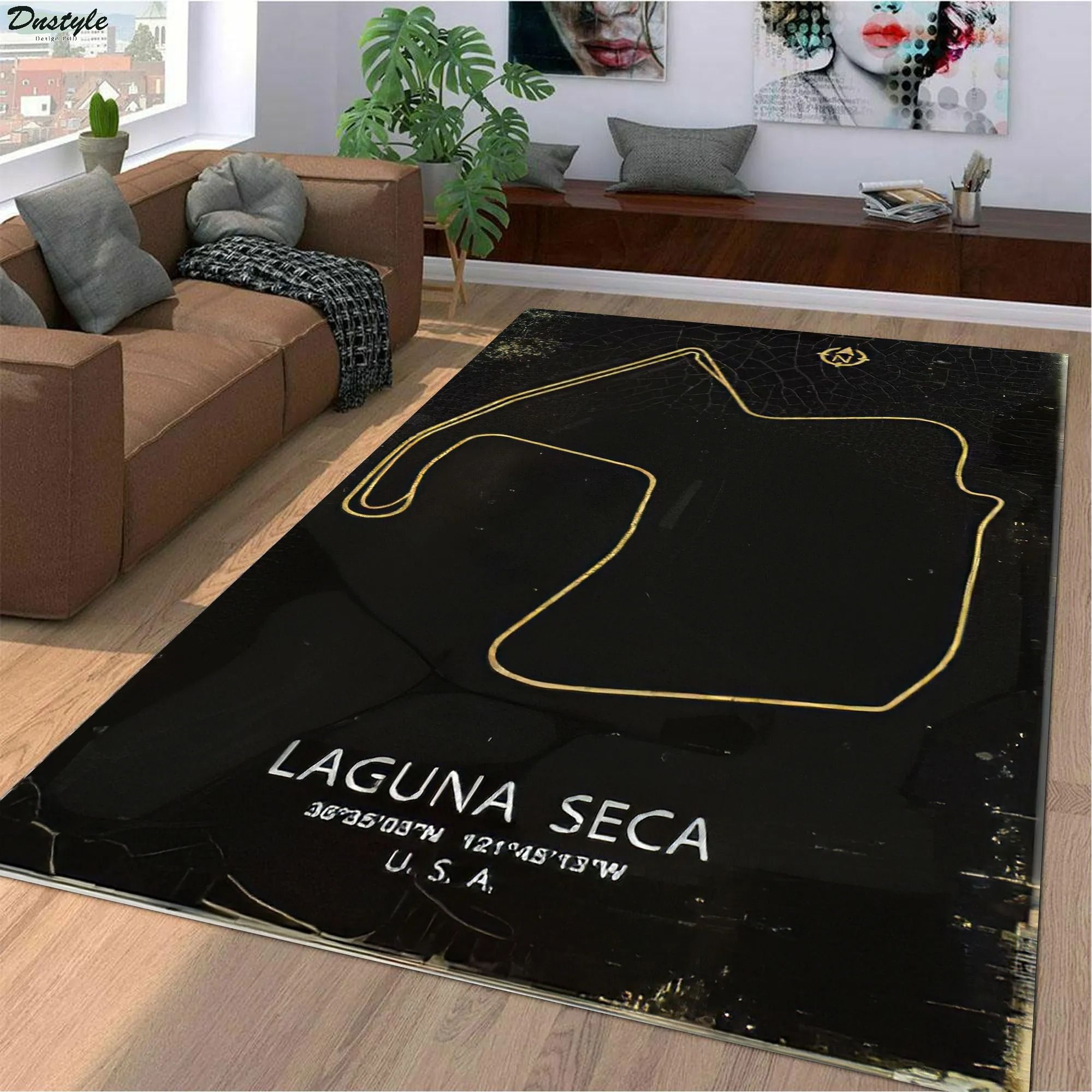Laguna seca f1 track rug