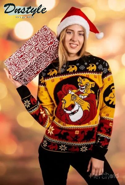 Lion King ugly christmas sweater 1