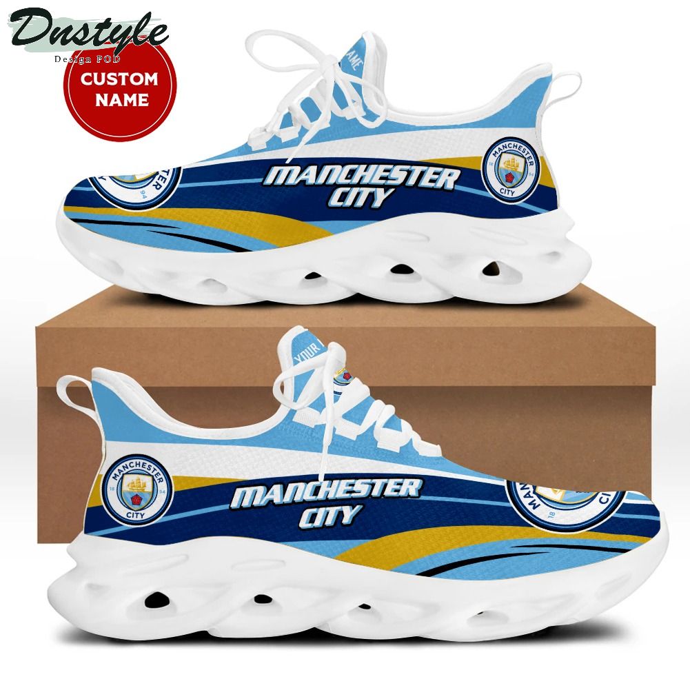 Manchester City Custom Name Max Soul Sneaker