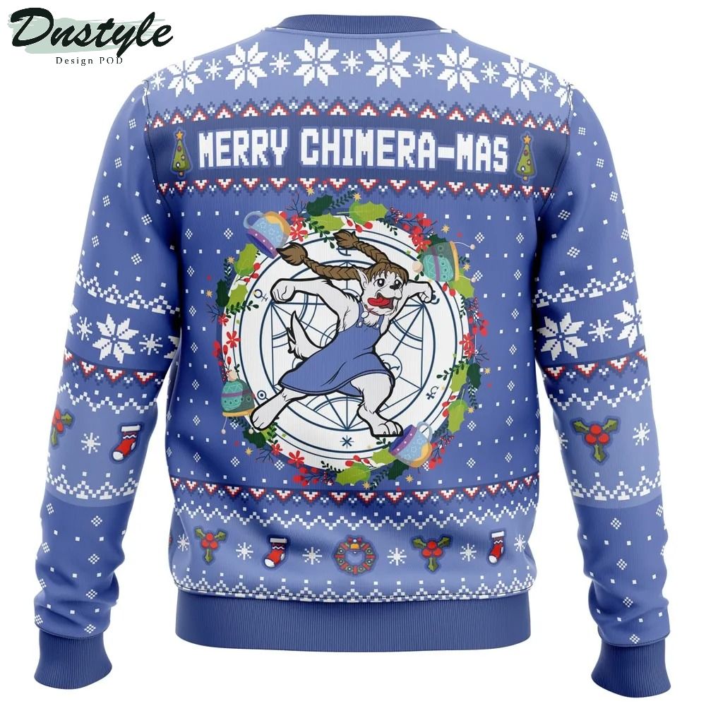 Merry Chimera-mas Fullmetal Alchemist Christmas Sweater 2