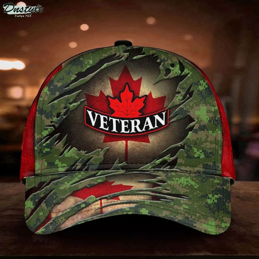 Military Royal Canada Veteran Classic Cap