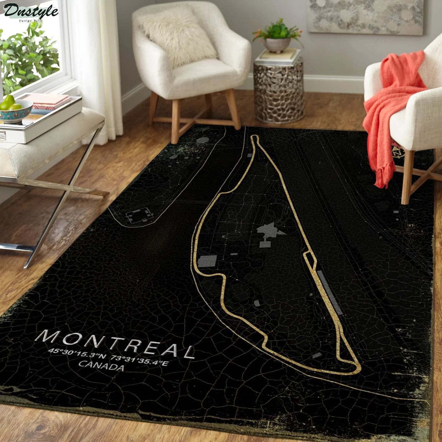 Montreal canada f1 track rug 2