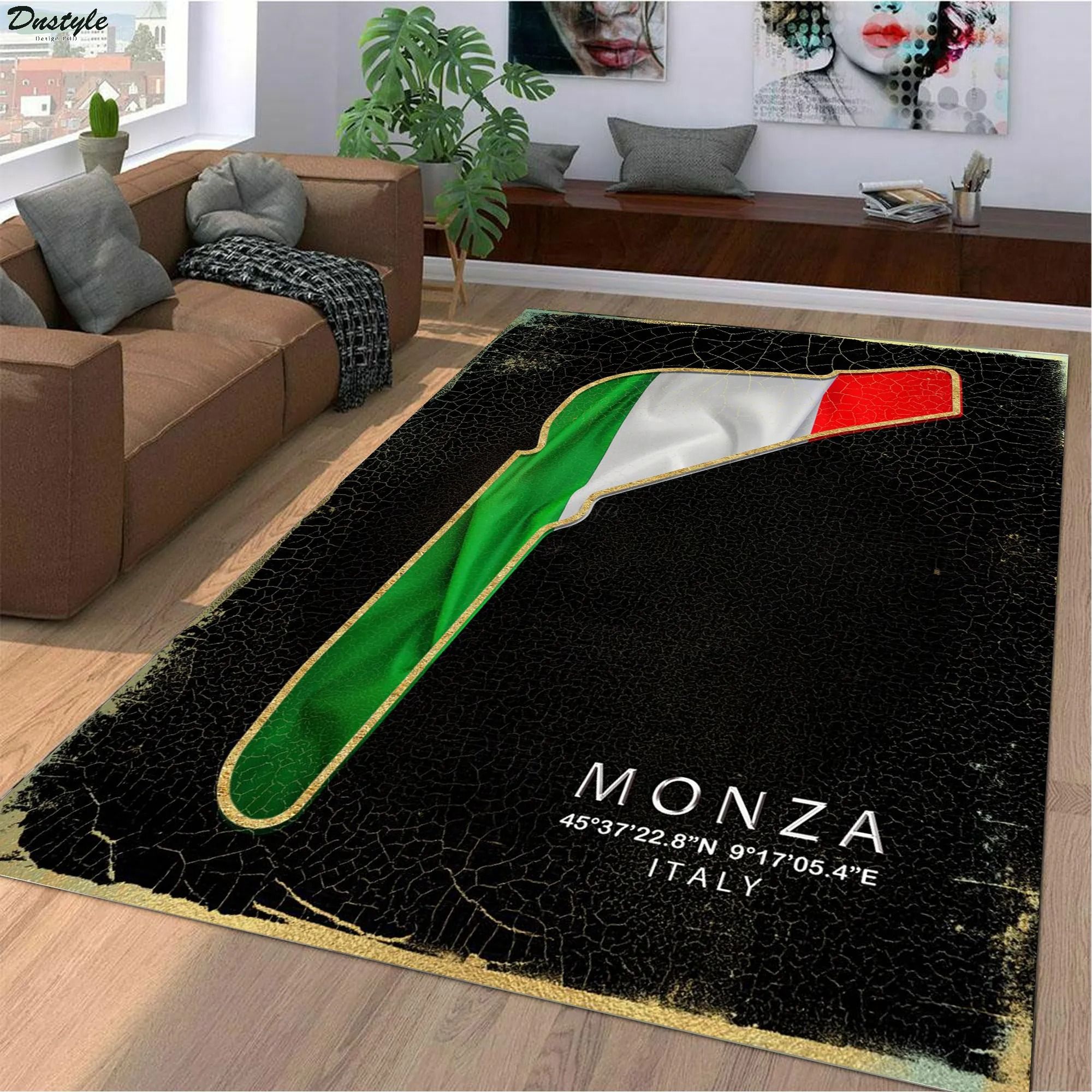 Monza italy f1 track rug
