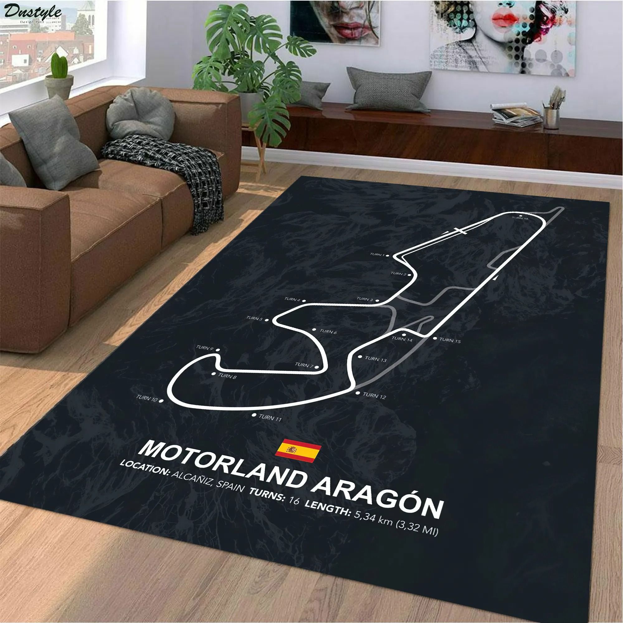 Motorland aragon f1 track rug