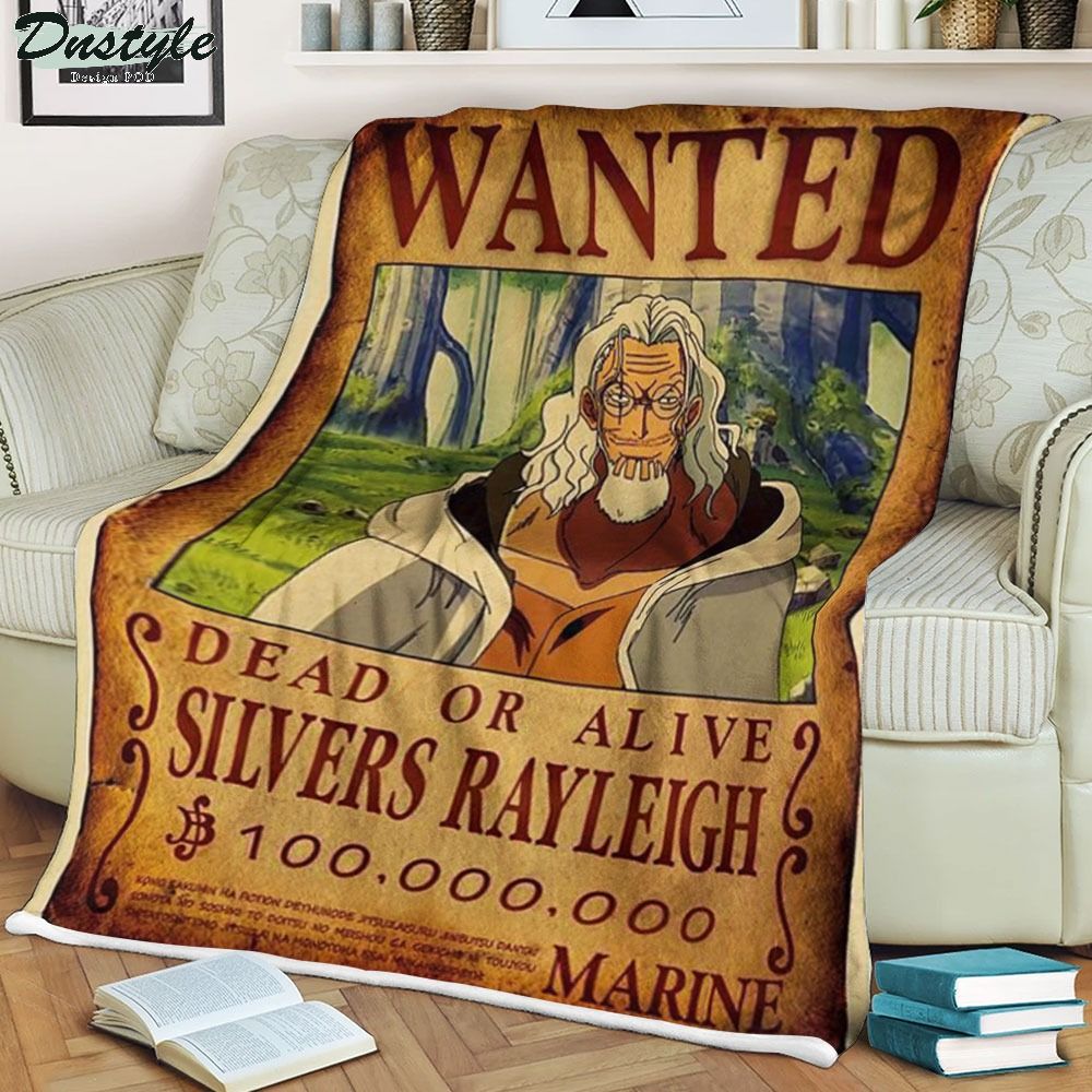 One piece Blanket Silver Rayleigh wanted soft blanket