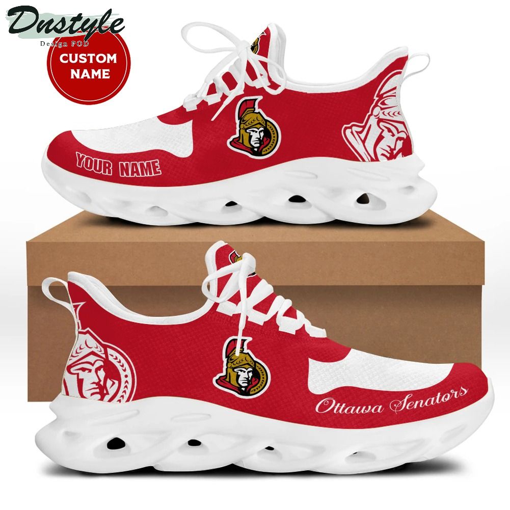 Ottawa senators NBA custom name max soul sneaker