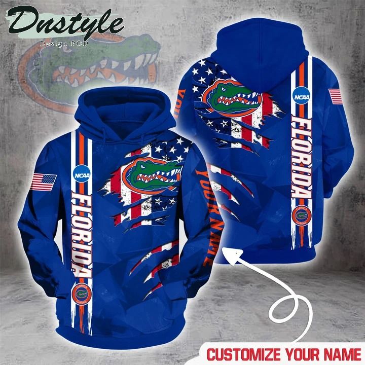 Personalized Florida Gators NCAA 3d all over printed hoodie