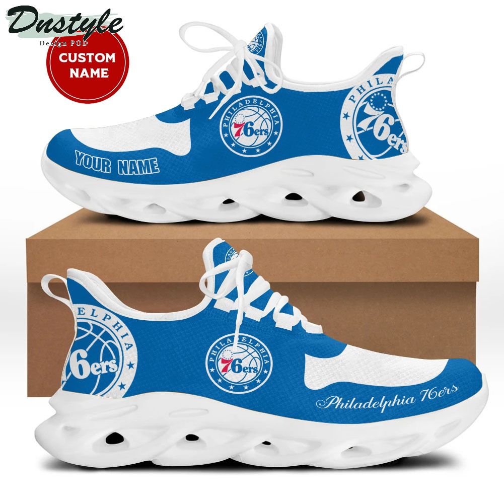 Philadelphia 76ers Custom Name Max Soul Sneaker